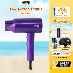 Máy sấy tóc Lebenlang LBL3088 công suất 2100W của Đức, chống xơ rối tóc bằng công nghệ ion - Hàng Chính Hãng