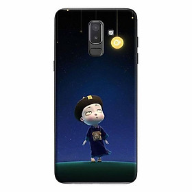 Ốp Lưng Dành Cho Điện Thoại Samsung Galaxy J8 2018 - Cương Thi Nhìn Trăng