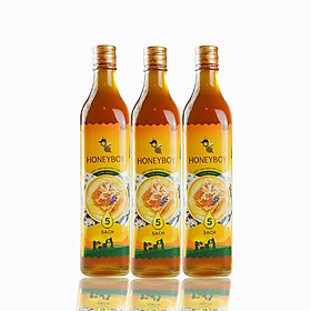Bộ 3 Mật Ong Thiên Nhiên 5 Sạch Honeyboy 500ml