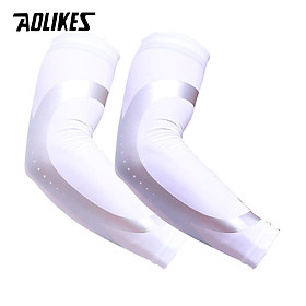 Bộ 2 ống bảo vệ khuỷu tay chống nắng AOLIKES A-7945 Sport protection elastic arm