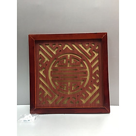 Tấm chống ám khói chữ Thọ ( trang trí trên ban thờ treo tường)
