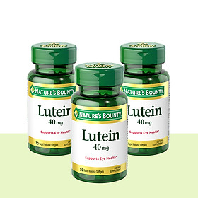 Combo 3 Chai Viên Uống Bổ Mắt Lutein Nature's Bounty - 30 Viên