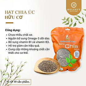 Hình ảnh Hạt Chia Hữu Cơ Australia Healthy Food & Nuts Organic Chia Seeds/500gram