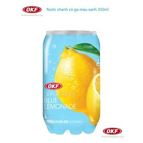 Nước chanh có ga màu xanh OKF Hàn Quốc 350ML