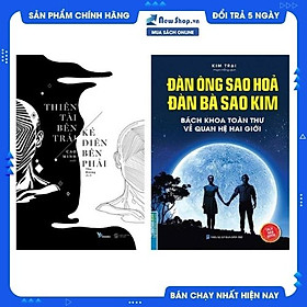 [Download Sách] Combo 2 Cuốn Văn Học Tiểu Thuyết Kinh Điển: Thiên Tài Bên Trái, Kẻ Điên Bên Phải + Đàn Ông Sao Hỏa Đàn Bà Sao Kim