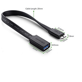 Mua Cáp OTG micro USB sang USB UGREEN 10801-Hàng Chính Hãng