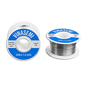 Hình ảnh Thiếc Hàn Vinasemi 1.0 Sn63 Pb37 50G