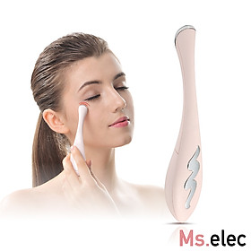 Bút massage chăm sóc vùng mắt Ms.elec IB-002 (tỏa nhiệt ấm / rung tần số cao / ion âm tăng cường thẩm thấu hấp thụ dưỡng chất)