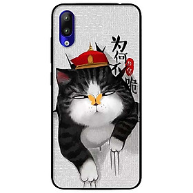 Ốp lưng dành cho Vsmart Start mẫu Mèo Cào Nón Đỏ