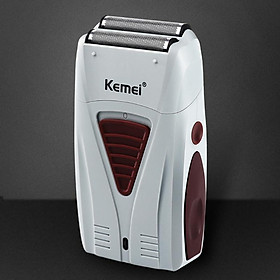 Máy cạo khô,cạo chân tóc chuyên nghiệp Kemei 3382 lưỡi kép