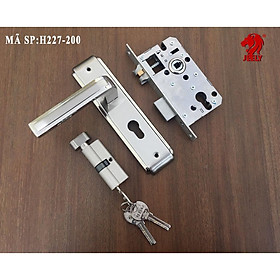 Khoá tay gạt 2 tấc dùng cho cửa phòng hiệu JEELY MS: H227