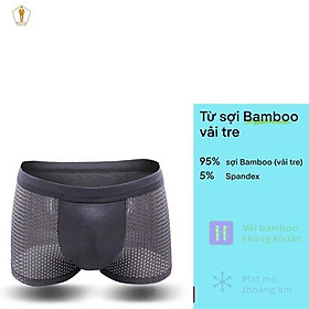 Quần lót TRAZ sịp boxer nam Bamboo kháng khuẩn