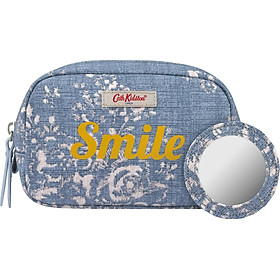 Túi mỹ phẩm Cath Kidston họa tiết Washed Rose nhỏ