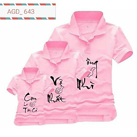 Áo cổ trụ vợ là nhất ,chồng là nhì _ AGD 643