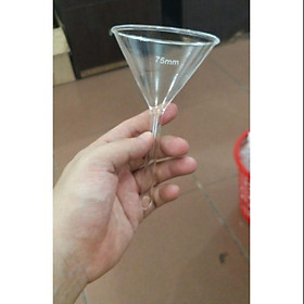 Mua Phểu Thủy Tinh 75mm Dùng Chiết Rót Chất Lỏng - Tinh Dầu