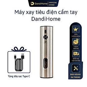 Mua Máy xay gia vị điện DandiHome 110ml - Xay tiêu  muối  điều chỉnh độ mịn  sạc pin Type-C -  ‌Hàng chính hãng Dandihome