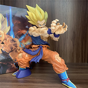 Mô Hình Dragon Ball Nhân Vật Son Goku Tung Chưởng Kamejoko - Cao 15cm