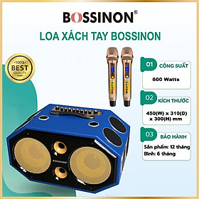 Mua loa kéo xách tay Bossinon N2299K công suất 600w - Hàng chính Hãng