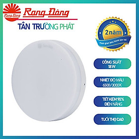 Mua RẠNG ĐÔNG đèn LED ốp trần tròn tràn viền 12W 18W  24W