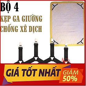 Mua Bộ kẹp ga giường - kẹp drap giường nệm giữ cố định chống xê dịch tụt góc