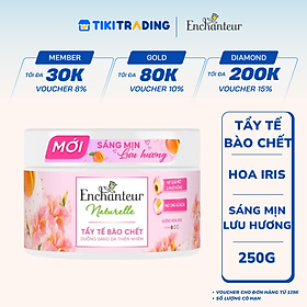 Tẩy Tế Bào Chết Toàn Thân Enchanteur Hương Hoa Iris 250g