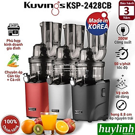 Mua Máy ép trái cây chậm Kuvings KSP-2428CB - chuyên ép cần tây - cà rốt - Sản xuất tại Hàn Quốc - Hàng Chính hãng