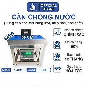 Mua Cân Điện Tử Chống Nước DI28SS - Mặt Bàn Cân Inox 400x500MM