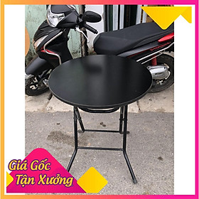 Mua Bàn cà phê ️ ️ bàn gấp gọn tiện dụng tròn 60 cao 72 cm