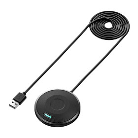 Omnidirectional Condenser Microphone Conference Microphone USB Mic for Video Chat/ Online Teaching/Live Streaming Black