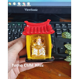 Mua Miếu Thần Tiền 4.2cm combo bàn thờ Thần Tài may mắn Decor  Decor phòng trang trí Quà tặng