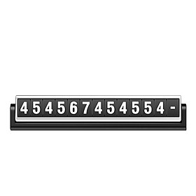 Car Temporary Parking Phone Numbers Sign Luminous Move Car Numbers Plate