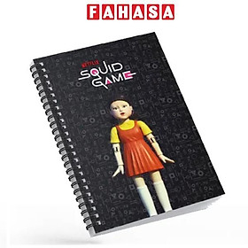 Sổ Lò Xo Squid Game - Ô Vuông - 120 Trang 90gsm - Main Paper NFJC022-01