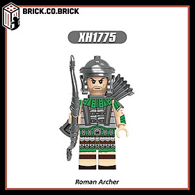 Mô hình Nhân vật Lính Trung Cổ Đền La Mã Cung Hiệp Sĩ Bàn Tròn Đấu Sĩ Đồ Chơi Lắp Ráp Minifig X0320 - X1775