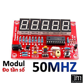 Mua Mạch Đo Tần Số Thạch Anh 1Hz-50Mhz Hiển Thị Led - Tự Ráp