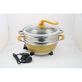 Mua Nồi Lẩu Điện Kèm Xửng Hấp JLPL@L JL-EP3313 - Hàng Chính Hãng