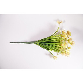 Hoa giả đẹp trang trí nhà cửa chùm hoa Cánh Bướm nhiều màu - Cao 30cm bụi 7 cành