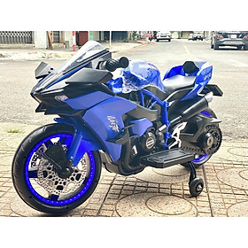 Mua Xe máy điện trẻ em xe máy điện cho bé H2R sử dụng chân ga đa chức năng bánh xe có đèn