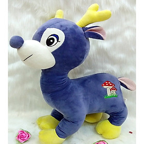 Gấu bông NAI CƯỜI LƯNG NẤM- HÀNG LÔNG MỊN