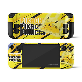 Mua Skin dán Steam Deck mẫu Pokemon Pikachu (Đã cắt sẵn chi tiết  dễ dán)