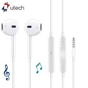 Tai Nghe Cho iPhone cổng 3.5mm U-Tech Super Bass UT01 - Hàng Chính Hãng