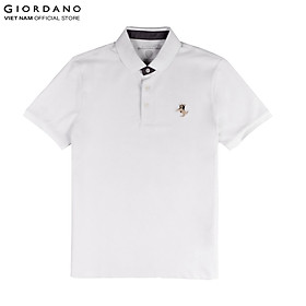 Áo Thun Có Cổ Polo Nam Thêu Logo Napoleon Công Nghệ Kháng Khuẩn Giordano 01011251