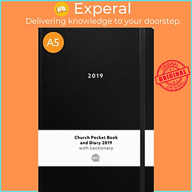 Sách - Church Pocket Book and Diary 2019 - Black A5 by  (UK edition, hardcover)