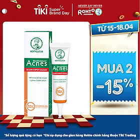 Gel chuyên biệt sáng thâm mờ sẹo Acnes Scar and Spot Clear 10g