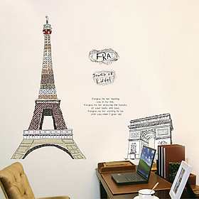 Mua Decal Dán Tường Tháp Effel Binbin PK451 (120 x 90 cm)
