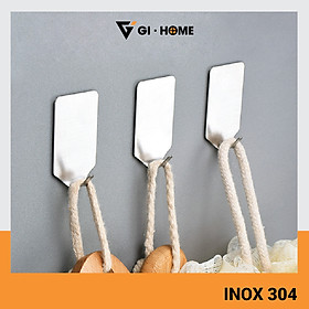 Mua Set 20 Móc Treo Dán Tường GIHOME Inox 304 Thiết Kế Nhỏ Gọn