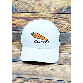 Nón kết/ Mũ lưỡi trai thêu hình Carrot siêu xinh NON0252T