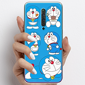 Ốp lưng cho Oppo Reno2, Oppo Reno2 F nhựa TPU mẫu Doraemon ham ăn