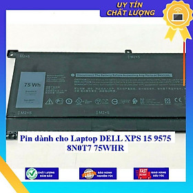 Pin dùng cho Laptop DELL XPS 15 9575 8N0T7 75WHR - Hàng Nhập Khẩu New Seal
