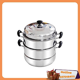 Mua Nồi Hấp Inox 3 Tầng 28Cm Đa Năng Nhà Bếp - Hàng Loại 1