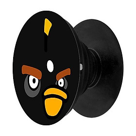 Mua Popsocket in dành cho điện thoại mẫu Angry Đen - Hàng chính hãng